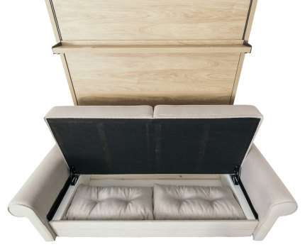 Schrankbett Wandbett mit Sofa Leggio Avangarde STD Premium