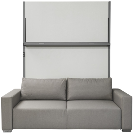 Elektrisches Schrankbett Wandbett mit Sofa Corto Elektra L Linea MK-1 STD Premium